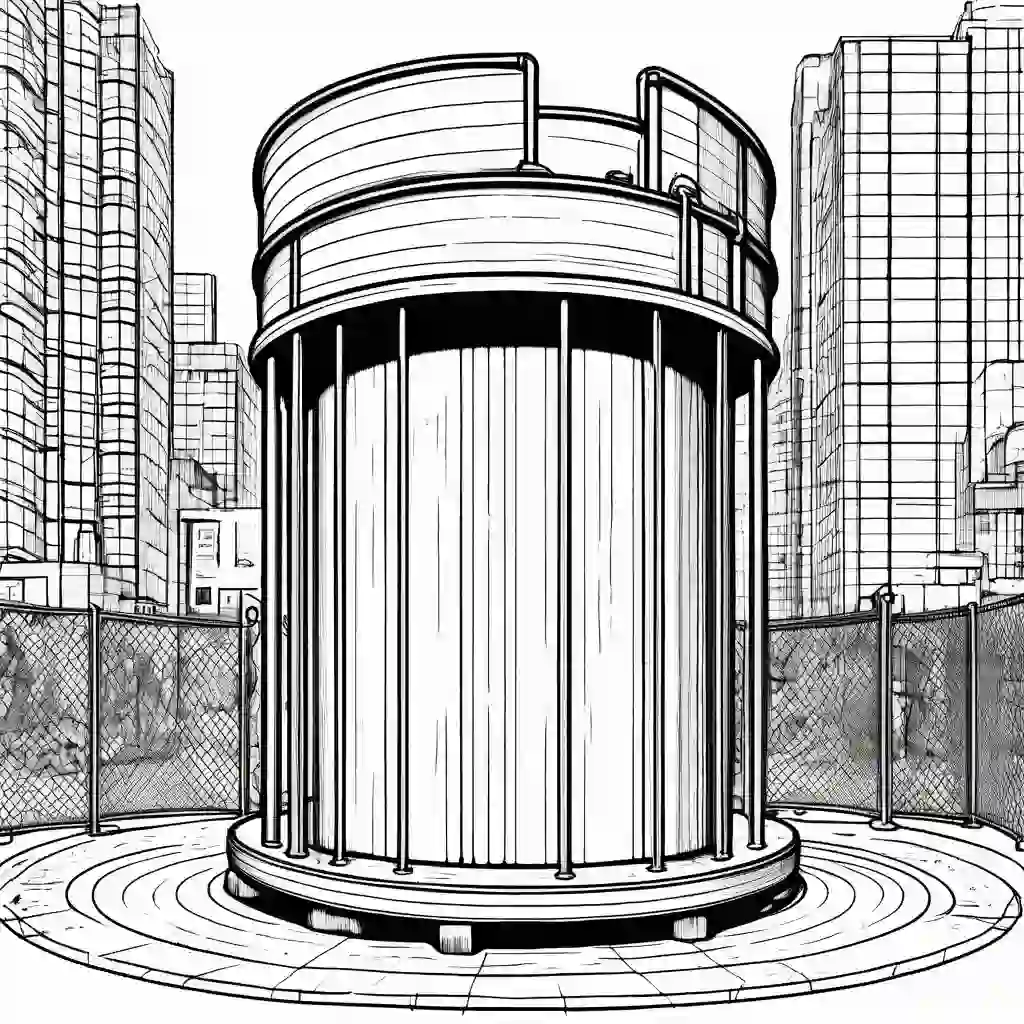 Dunk Tank coloring pages